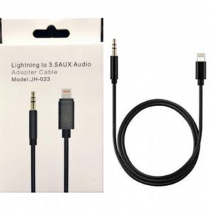 LIGHTING TO 3.5 AUX AUDIO CABLE