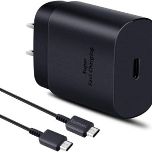 SAMSUNG SUPER FAST CHARGER WITH CABLE TYPE C TO TYPE C